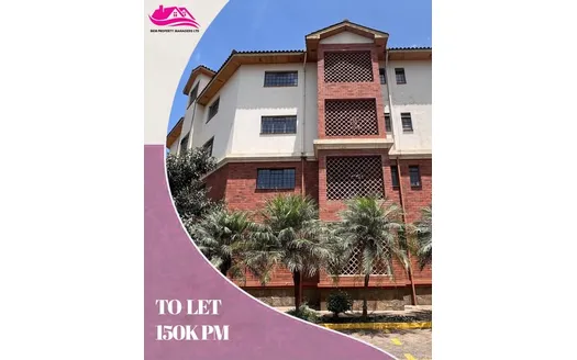 Three bedrooms for Rentals in Nairobi